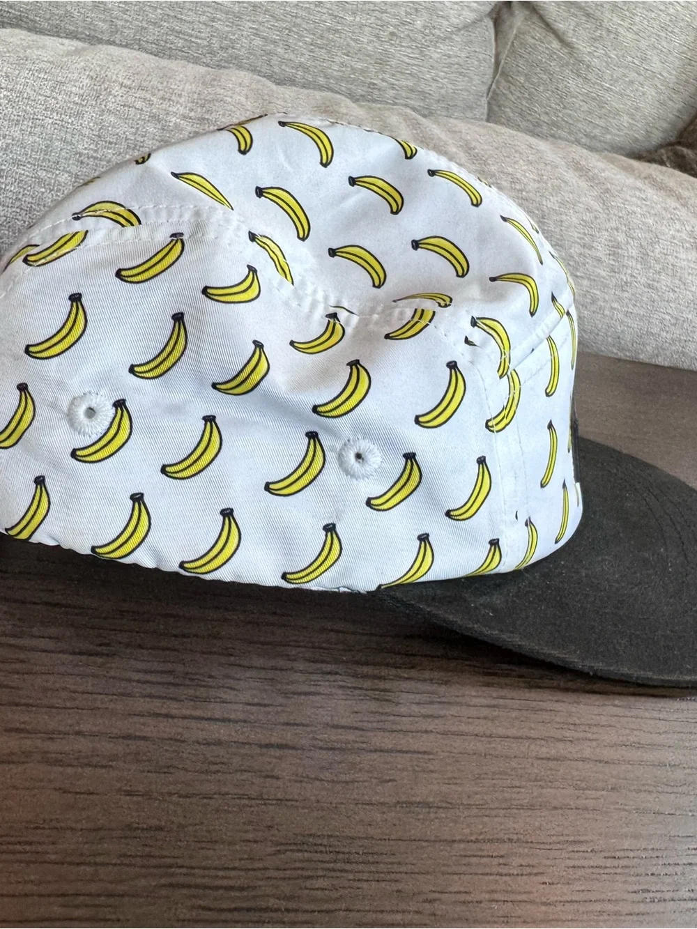 Kids M/L CASH & CO. Banana Print Five-Panel Cap